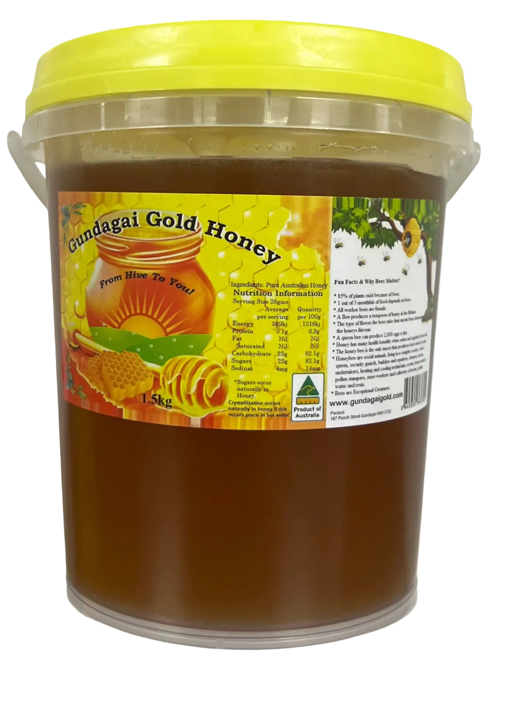 Gundagai Gold Honey 1.5kg